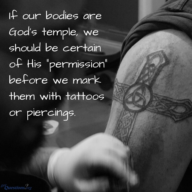 10 razones bíblicas para no tatuarse