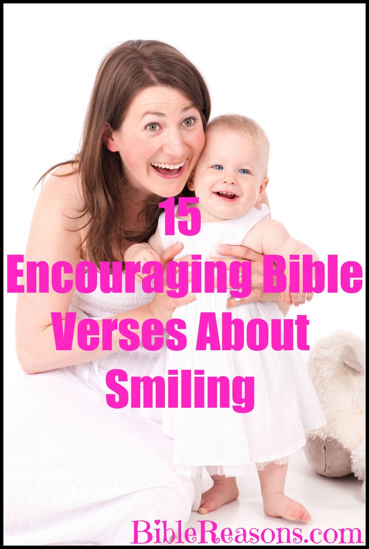 15 alentadores versículos bíblicos sobre la sonrisa (Sonríe más)