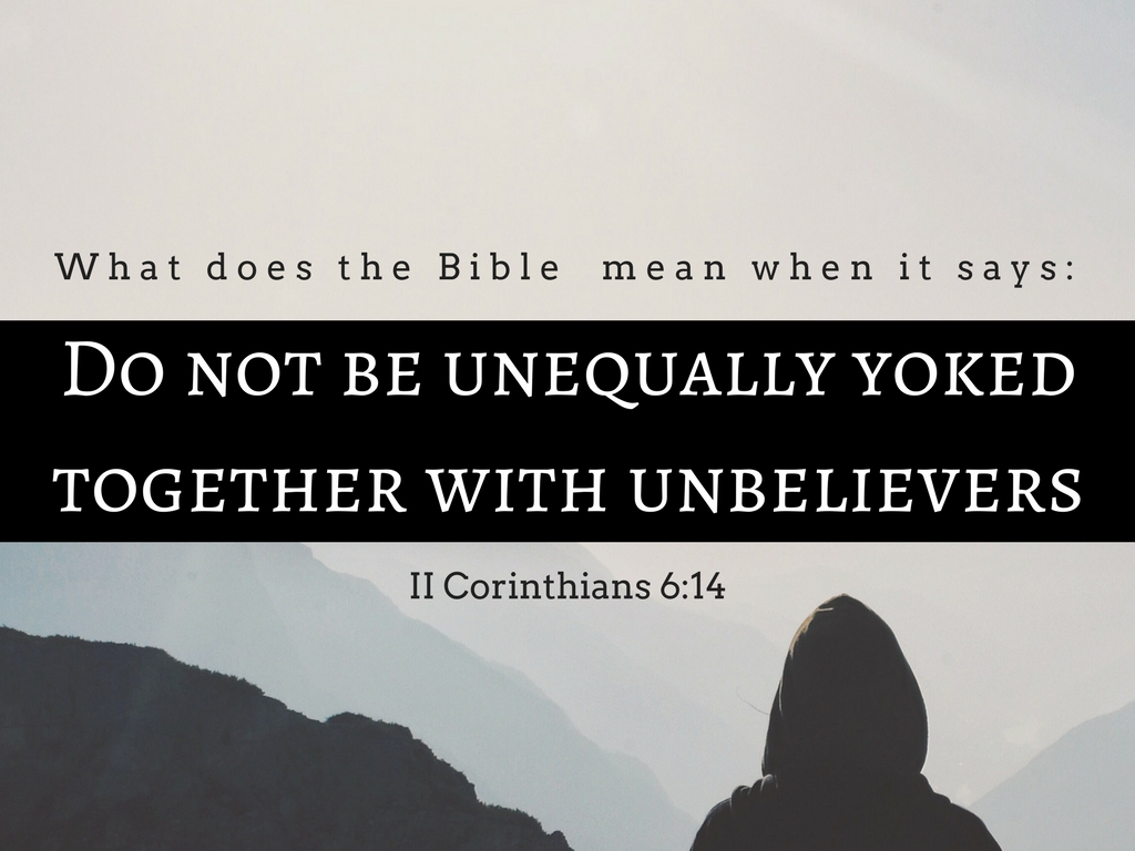 15 fontos bibliai vers az egyenlőtlen együttműködésről (jelentése)