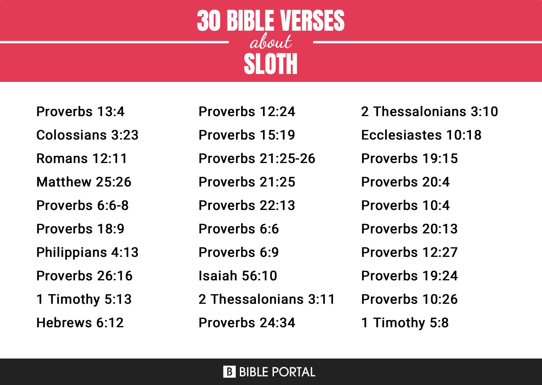 20 útiles versículos bíblicos sobre la pereza