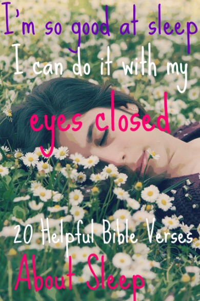115 versets bíblics principals sobre el son i el descans (dorm en pau)