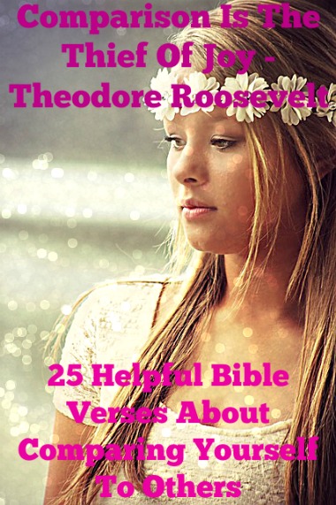 25 útiles versículos bíblicos sobre compararse con los demás