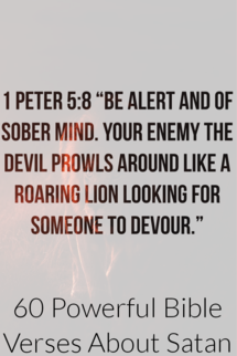 60 galingų Biblijos eilučių apie šėtoną (Šėtonas Biblijoje)