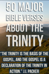 50 versículos bíblicos importantes sobre la Trinidad (La Trinidad en la Biblia)