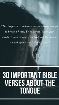 30 galingų Biblijos eilučių apie liežuvį ir žodžius (galia)