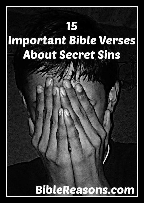 15 versets bíblics importants sobre pecats secrets (veritats espantoses)