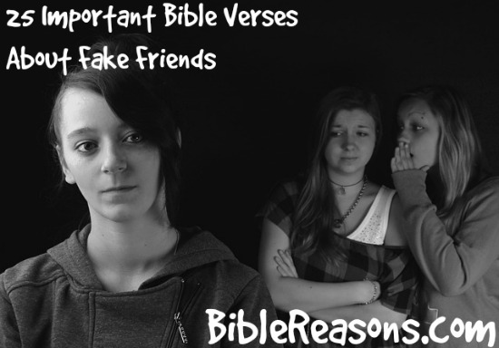 25 Versículos Bíblicos Importantes Sobre Amigos Falsos