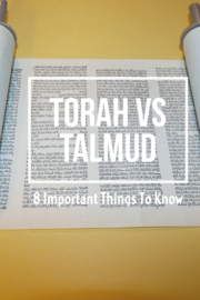 Talmud eta Torah desberdintasunak: (8 gauza garrantzitsuak ezagutu)