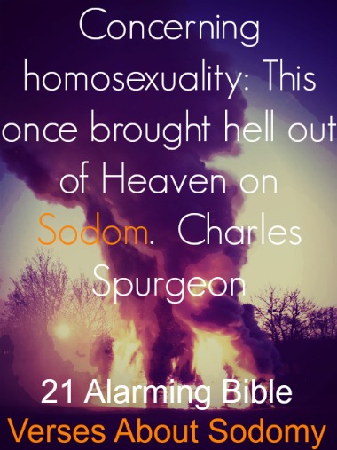 21 алармантних библијских стихова о содомији