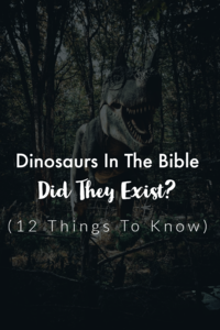 20 versos bíblics èpics sobre dinosaures (dinosaures esmentats?)