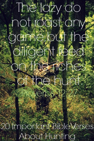 25 важних библијских стихова о лову (да ли је лов грех?)