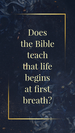 50 importantes versículos bíblicos sobre la vida a partir de la concepción