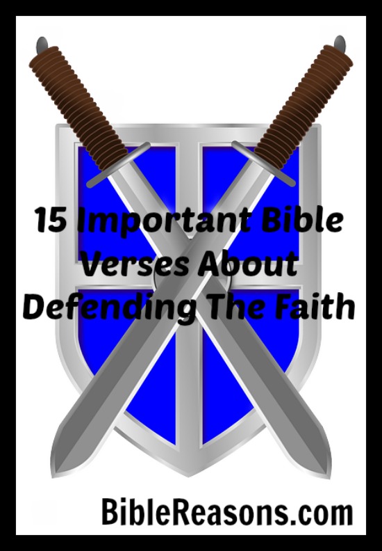 15 viktige bibelvers om å forsvare troen