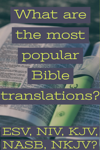 聖書の翻訳を読むならどれがいいのか（比較12選）