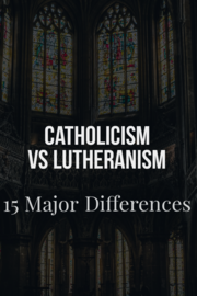 Lutheranism Vs ຄວາມເຊື່ອຂອງກາໂຕລິກ: (15 ຄວາມແຕກຕ່າງທີ່ສໍາຄັນ)