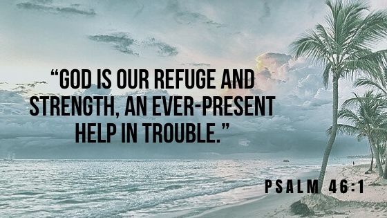 Dieu est notre refuge et notre force (versets bibliques, signification, aide)