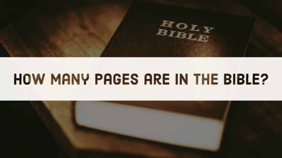 Cantas páxinas hai na Biblia? (Número medio) 7 verdades